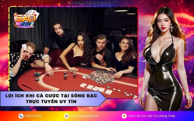 Lợi ích khi cá cược tại sòng bạc trực tuyến uy tín